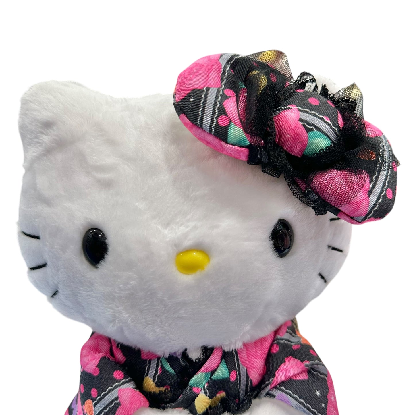 Hello Kitty Standing "Black Kimono" 10in Plush