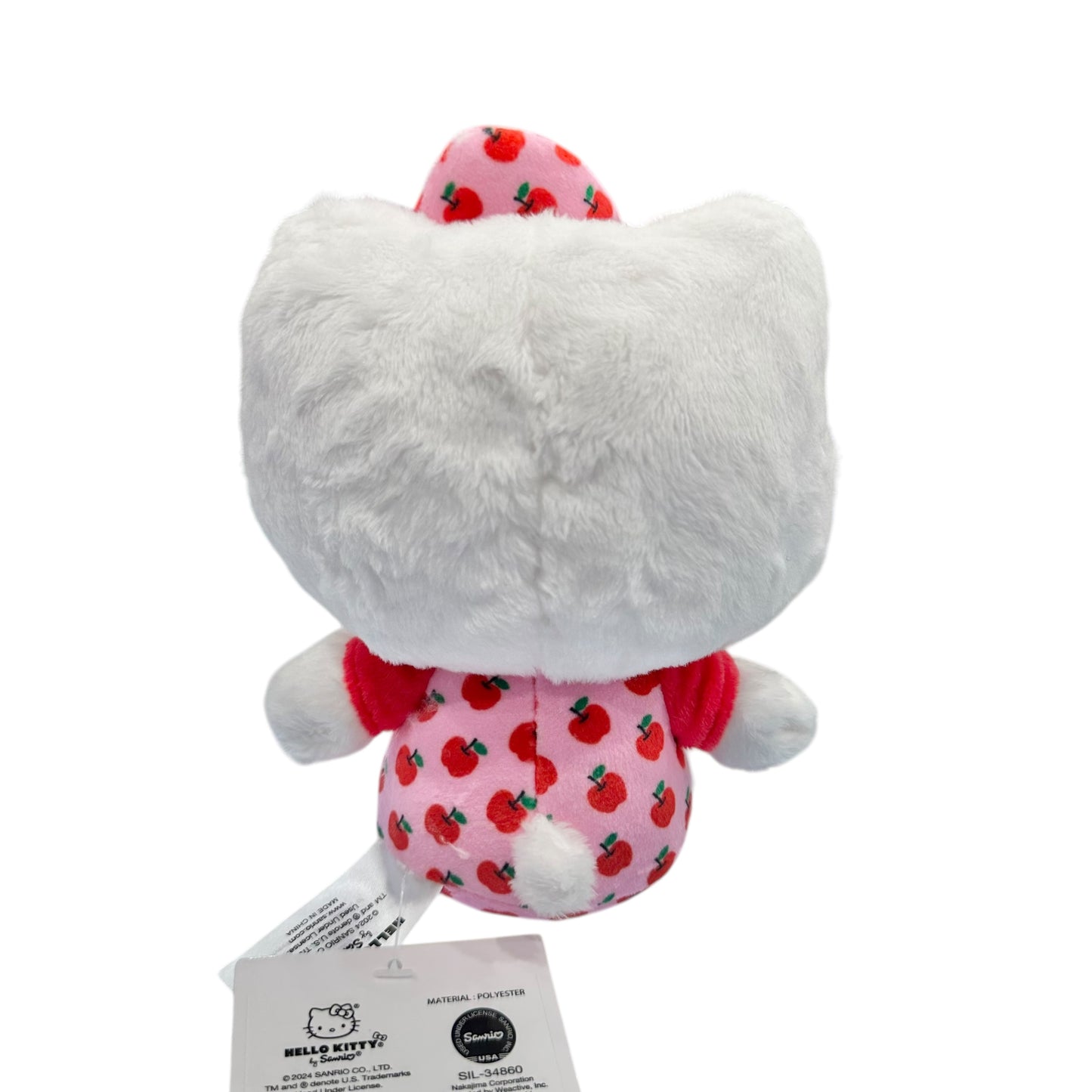 Hello Kitty "Pink Overalls Classic" Mascot Plush