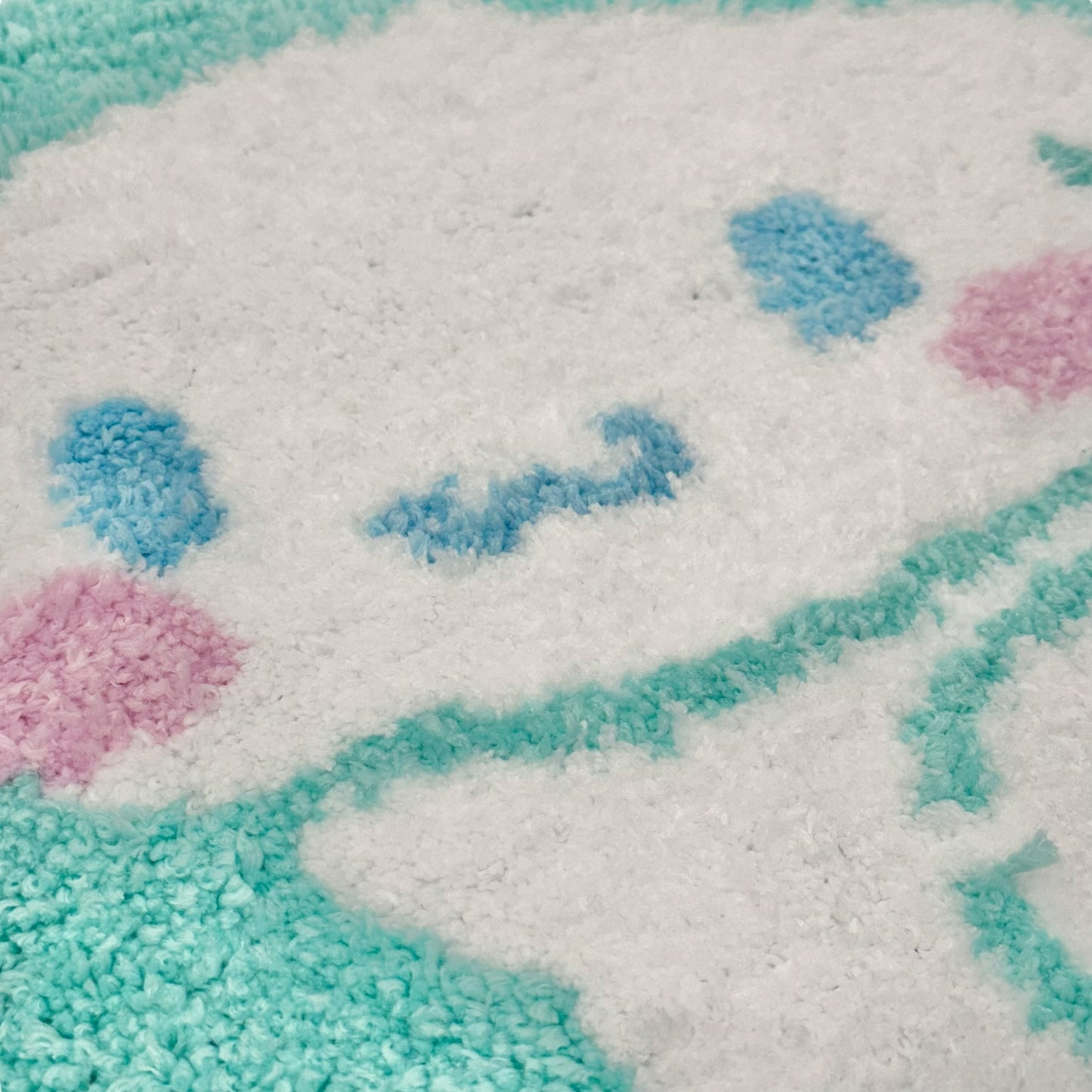 Cinnamoroll "Gingham Interior" Die-Cut Rug