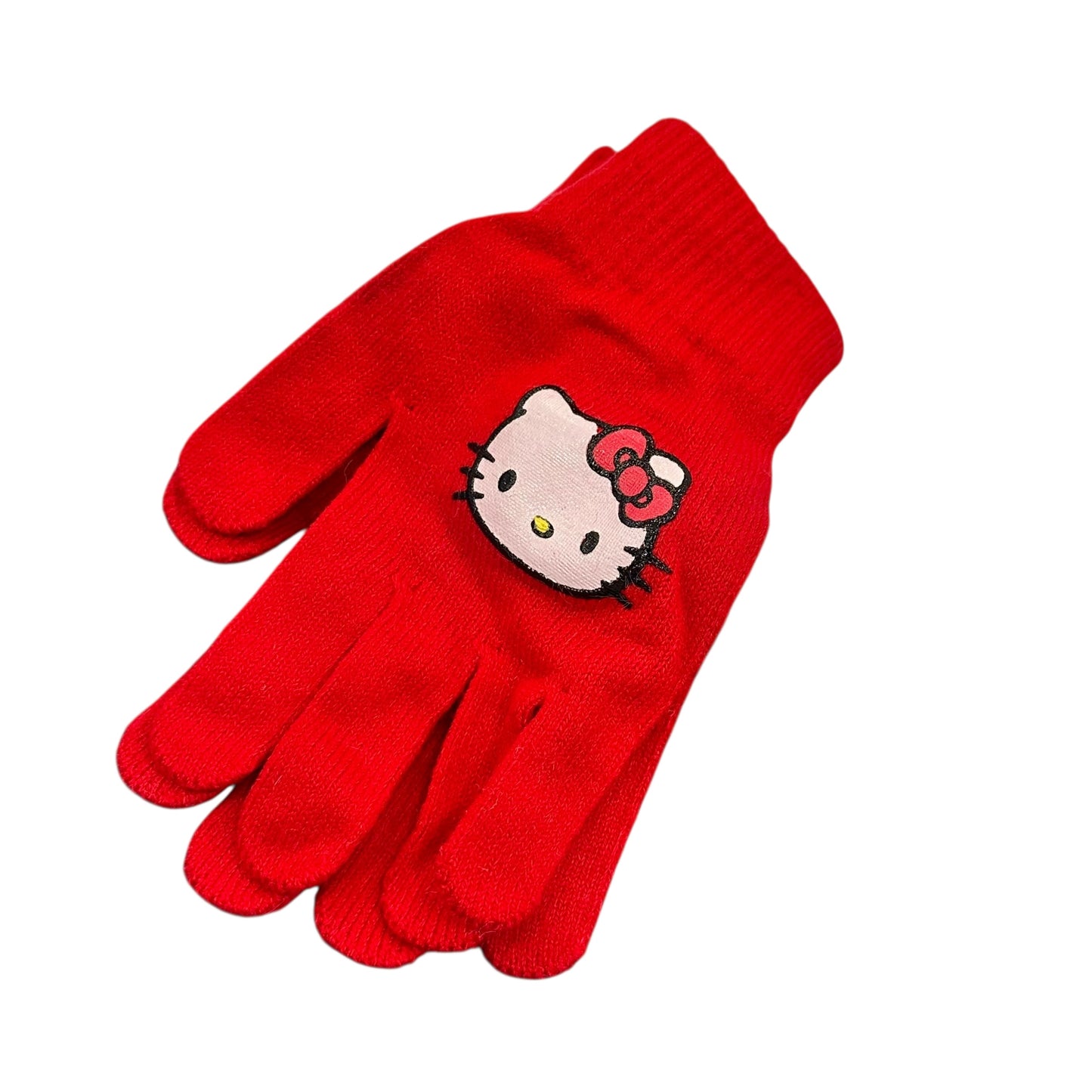Hello Kitty "Red/White" Earmuff & Gloves Set