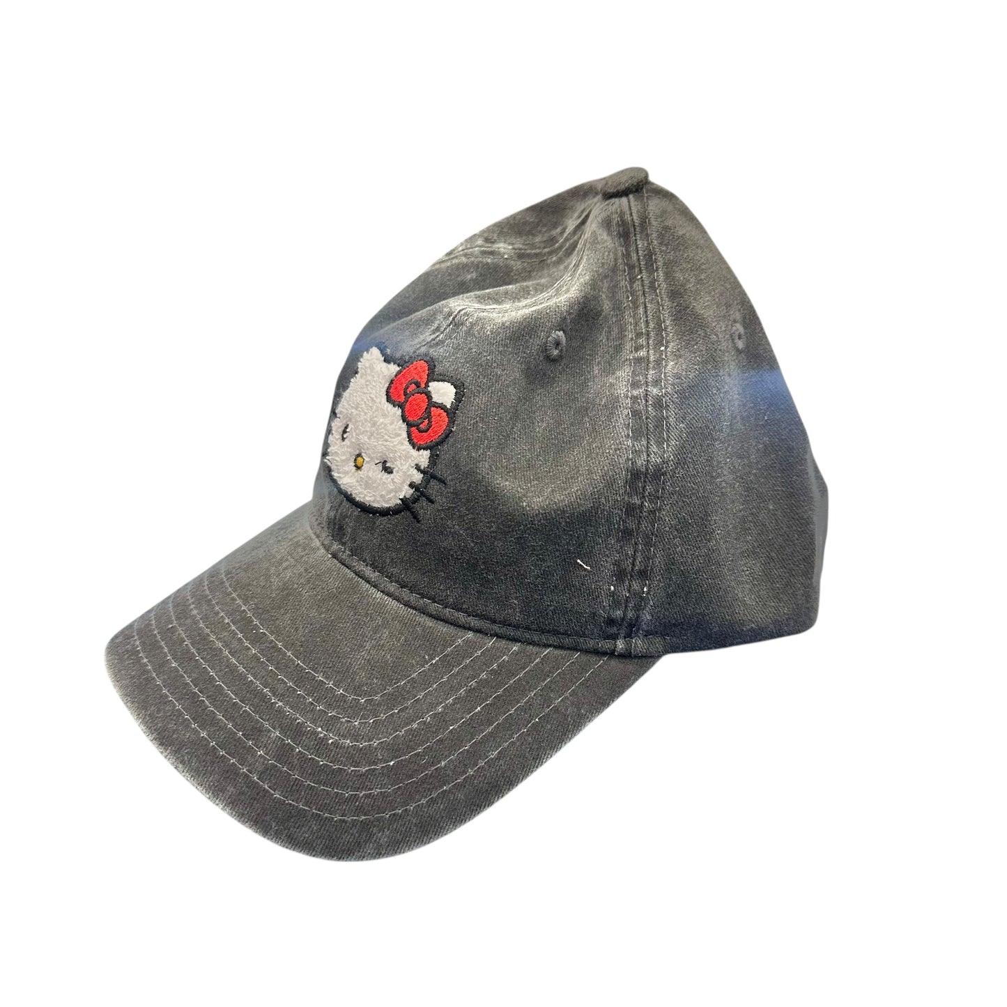 Hello Kitty "Chenille" Patch Pigment Cap (Black)