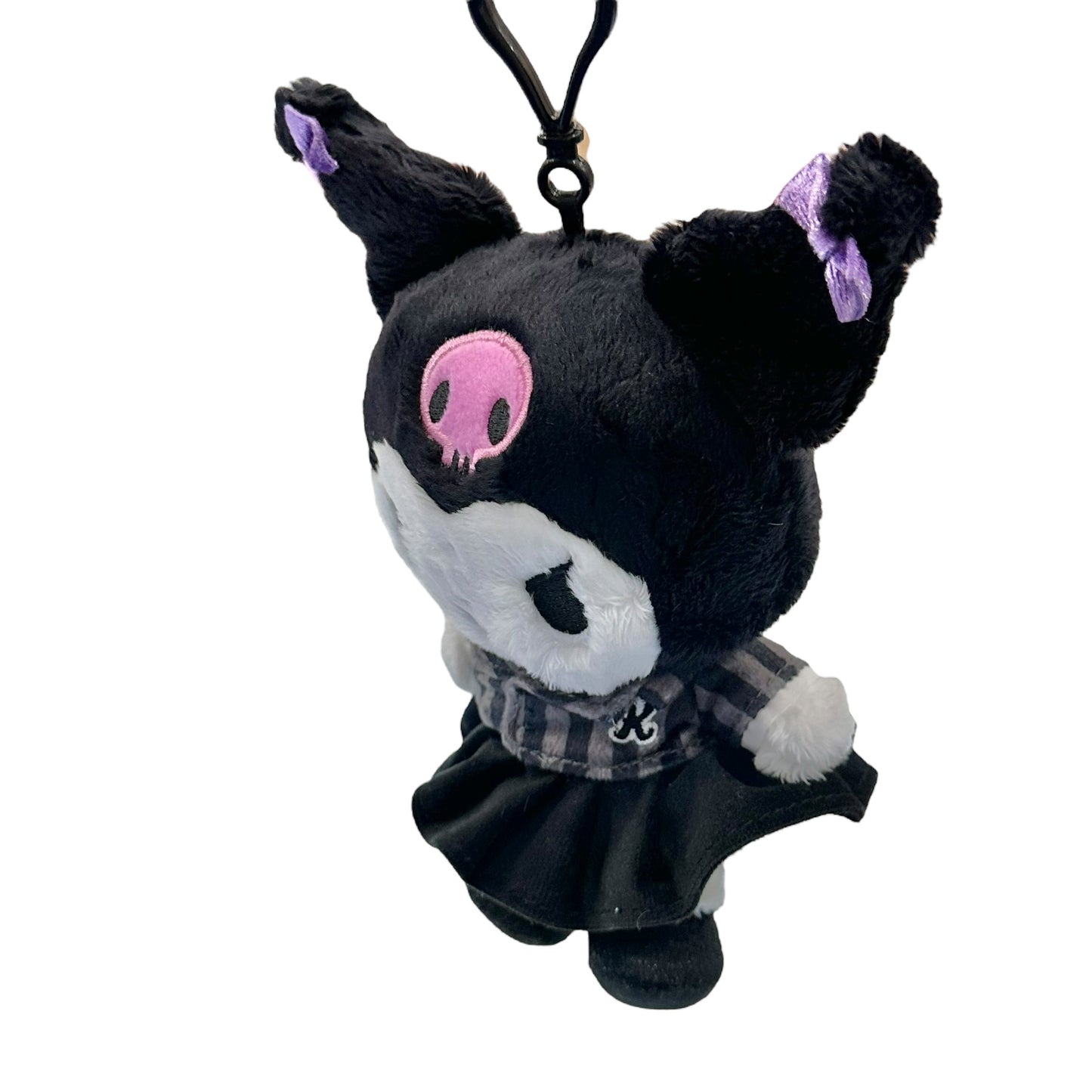Kuromi "School Uniform" Mascot Clip On