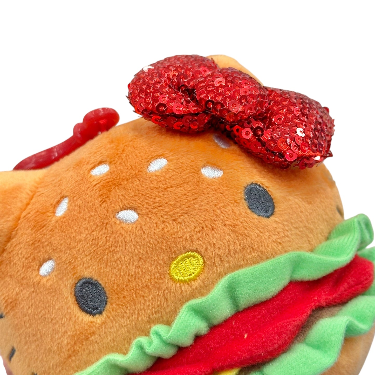 Hello Kitty "Burger Burger Shop" Mascot Clip On