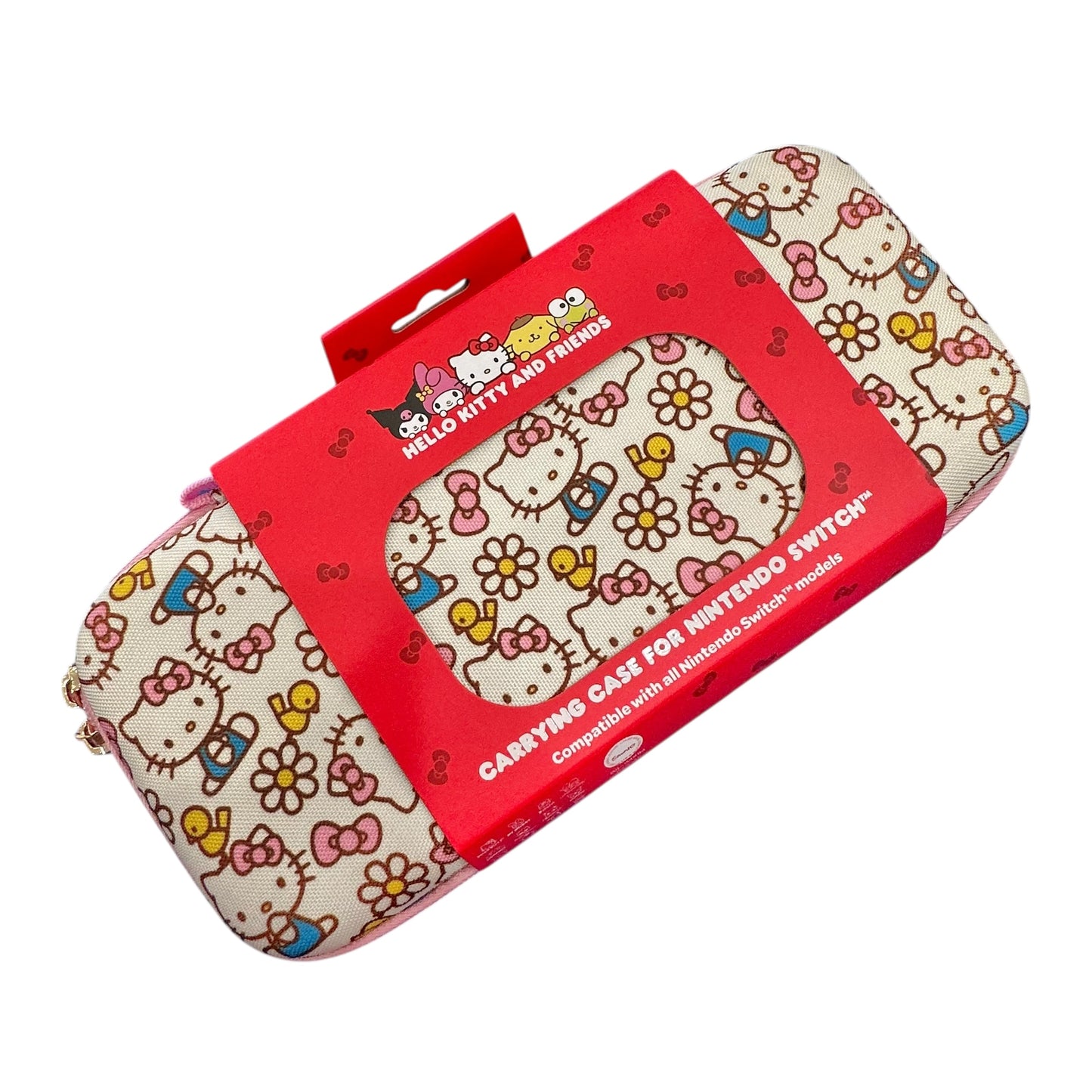 Sonix x Hello Kitty "Pink Bows" Nintendo Switch v2 Carrying Case