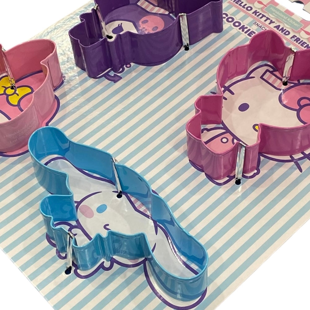 Hello Kitty & Friends "Snack Shop" Cookie Cutter Set of 4