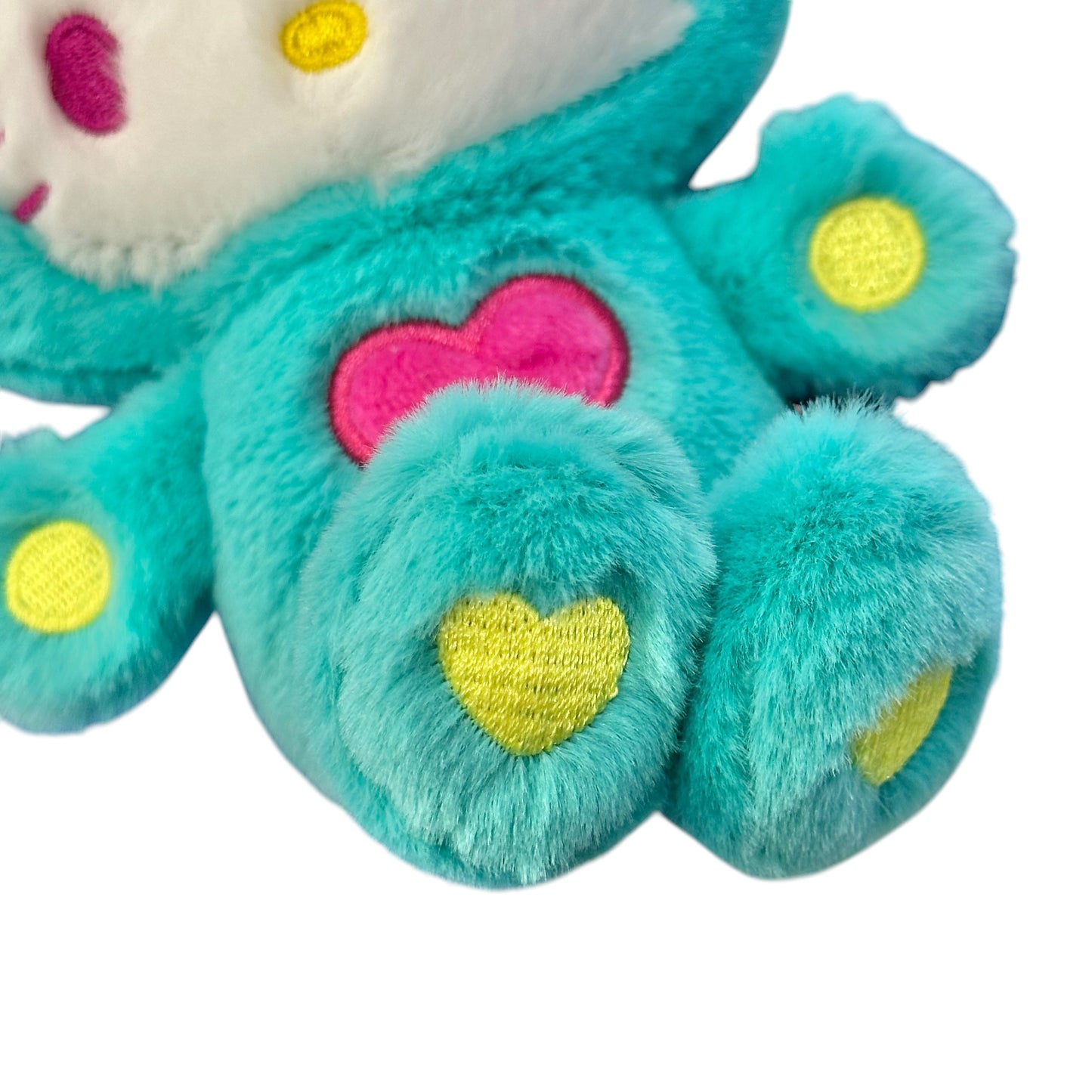 Hello Kitty "Green Colorful Bunny" Mascot Key Clip