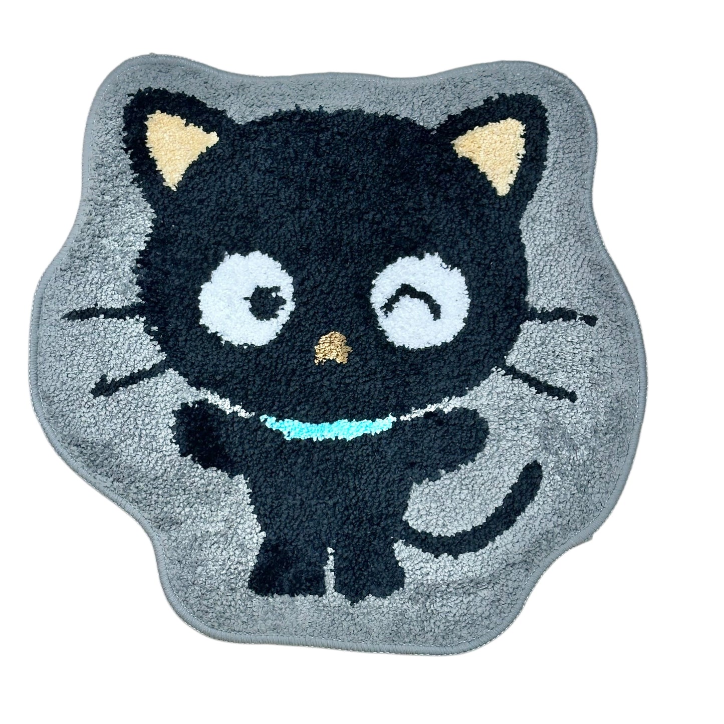 Chococat "Gingham Interior" Die-Cut Rug