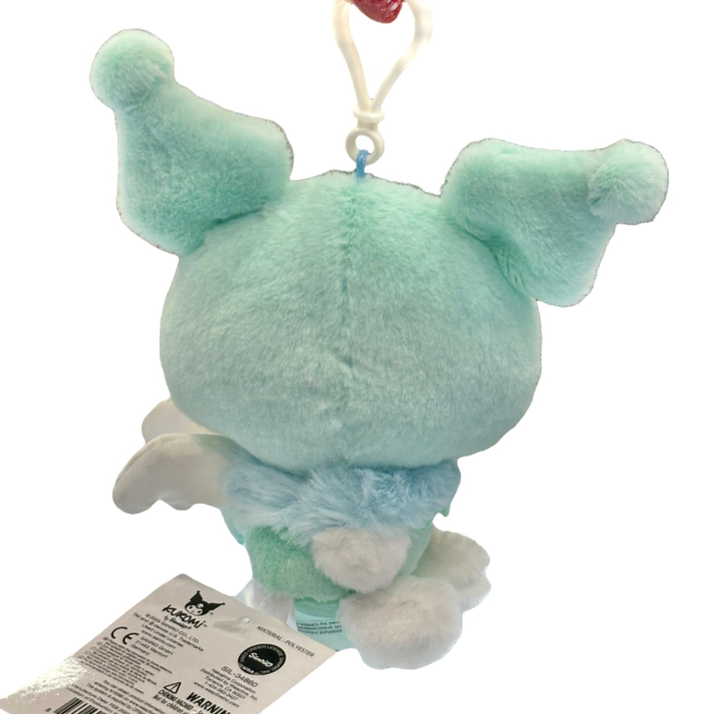 Kuromi "Mint Angel" Mascot w/ Carabiner