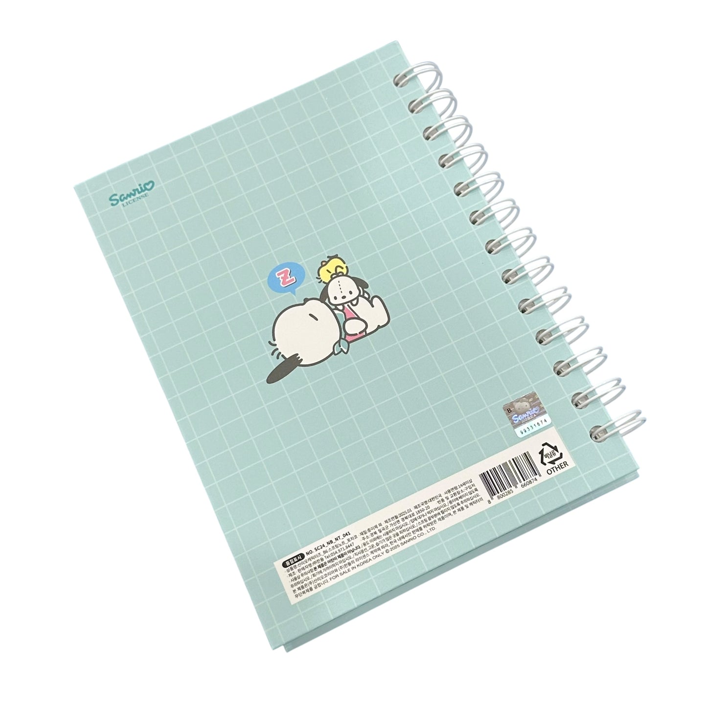 Pochacco B6 Spring Notebook