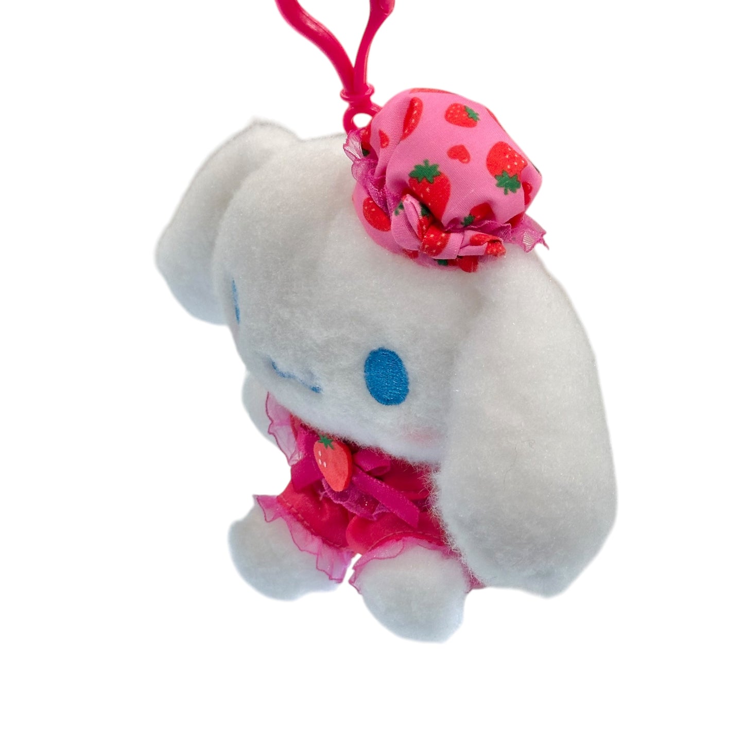 Cinnamoroll "Strawberry Dress" Mascot w/ Ball Chain