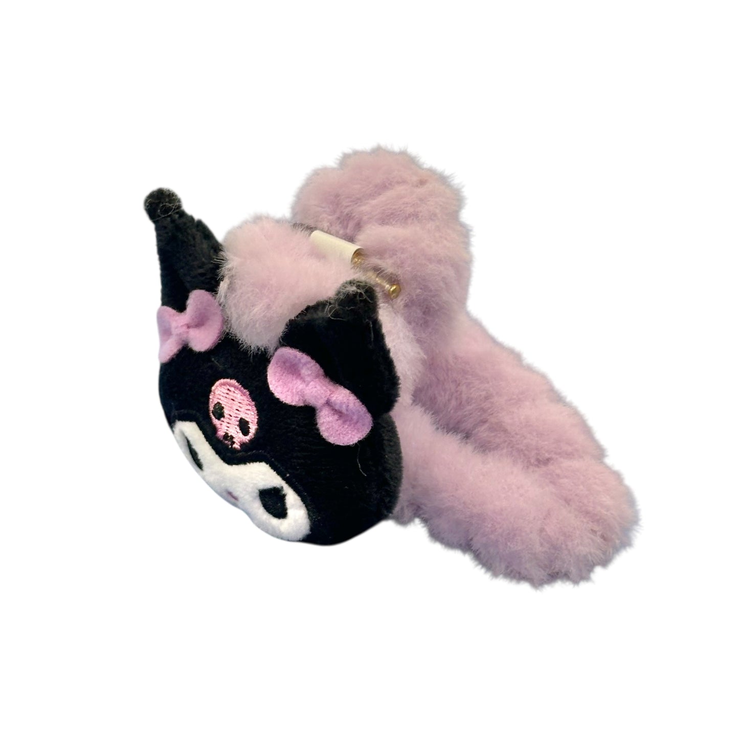 Kuromi Plush Hair Clip