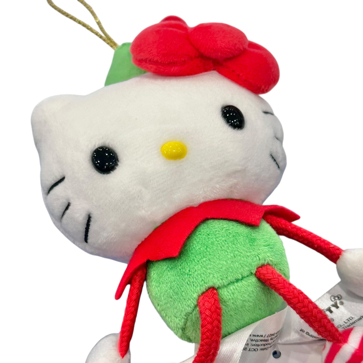 Hello Kitty "Elf" Swing Limbs Ornament