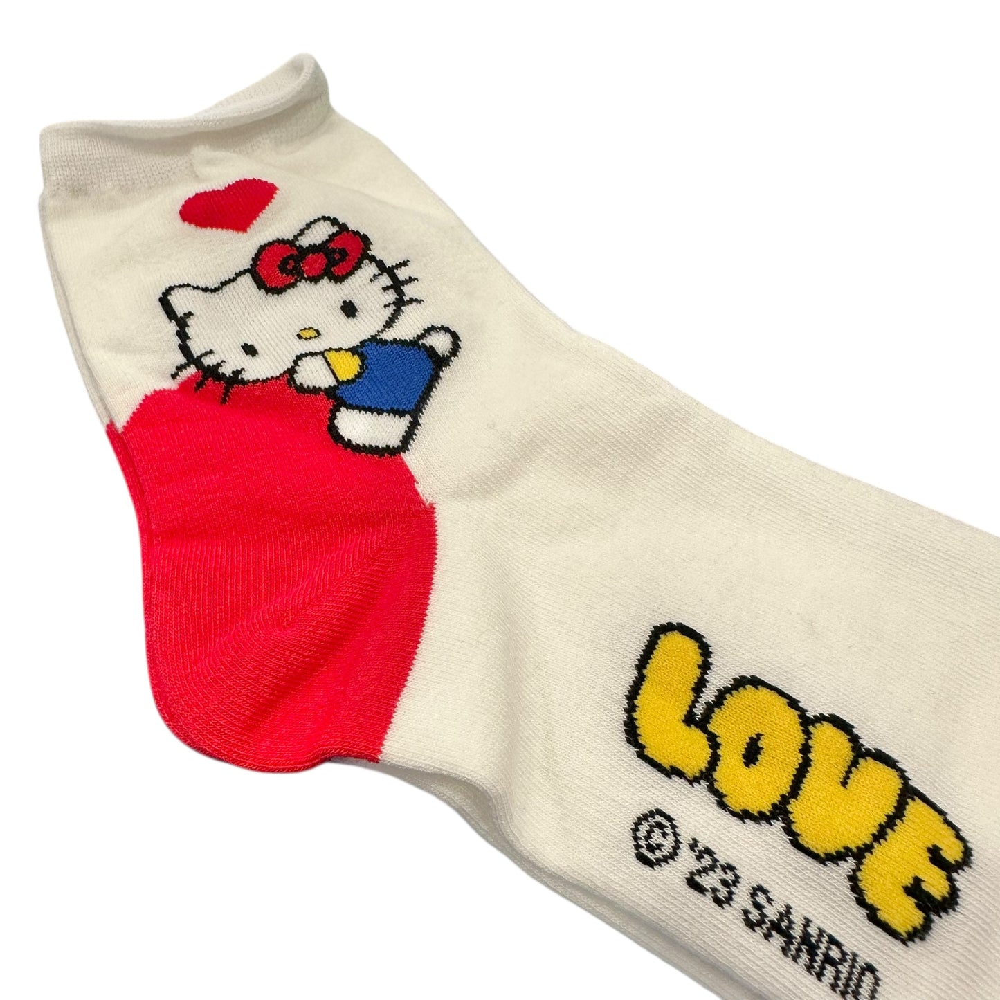 Hello Kitty "Big Heart" Socks