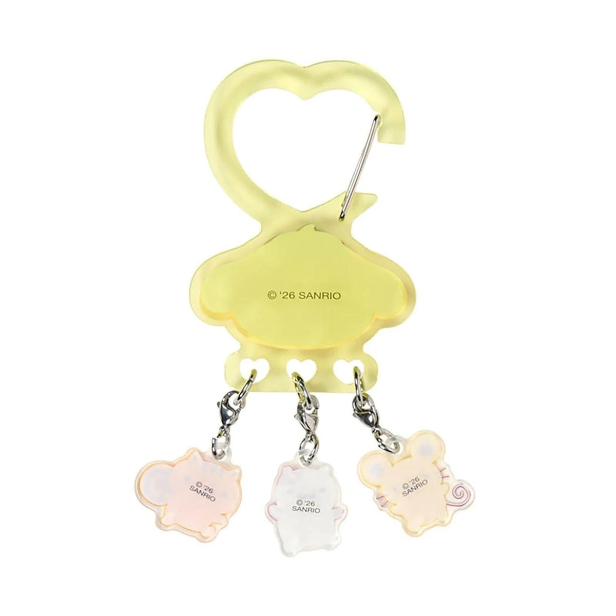 Pompompurin "Friend" Carabiner Key Ring