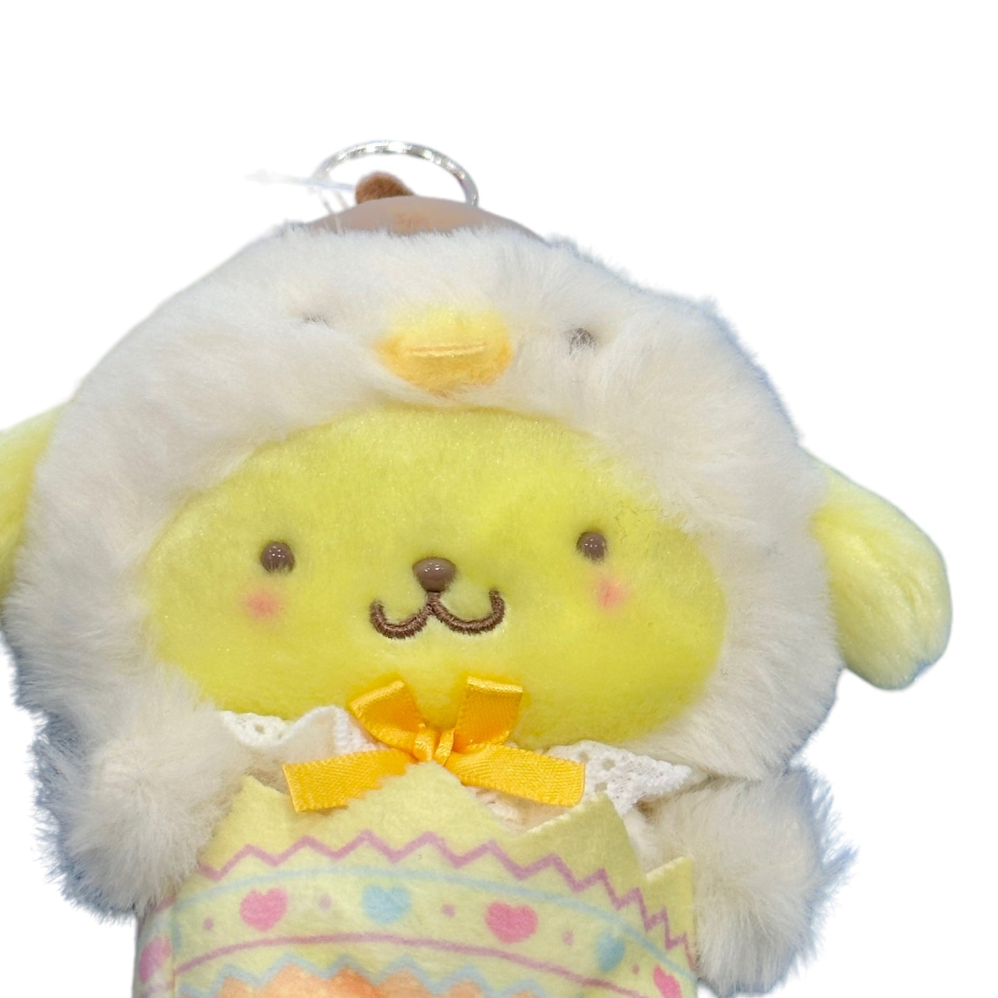 Pompompurin "Chick" Mascot Plush Keychain