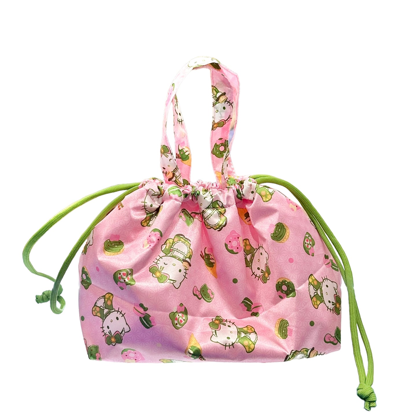 Hello Kitty "Matcha" Drawstring Bag