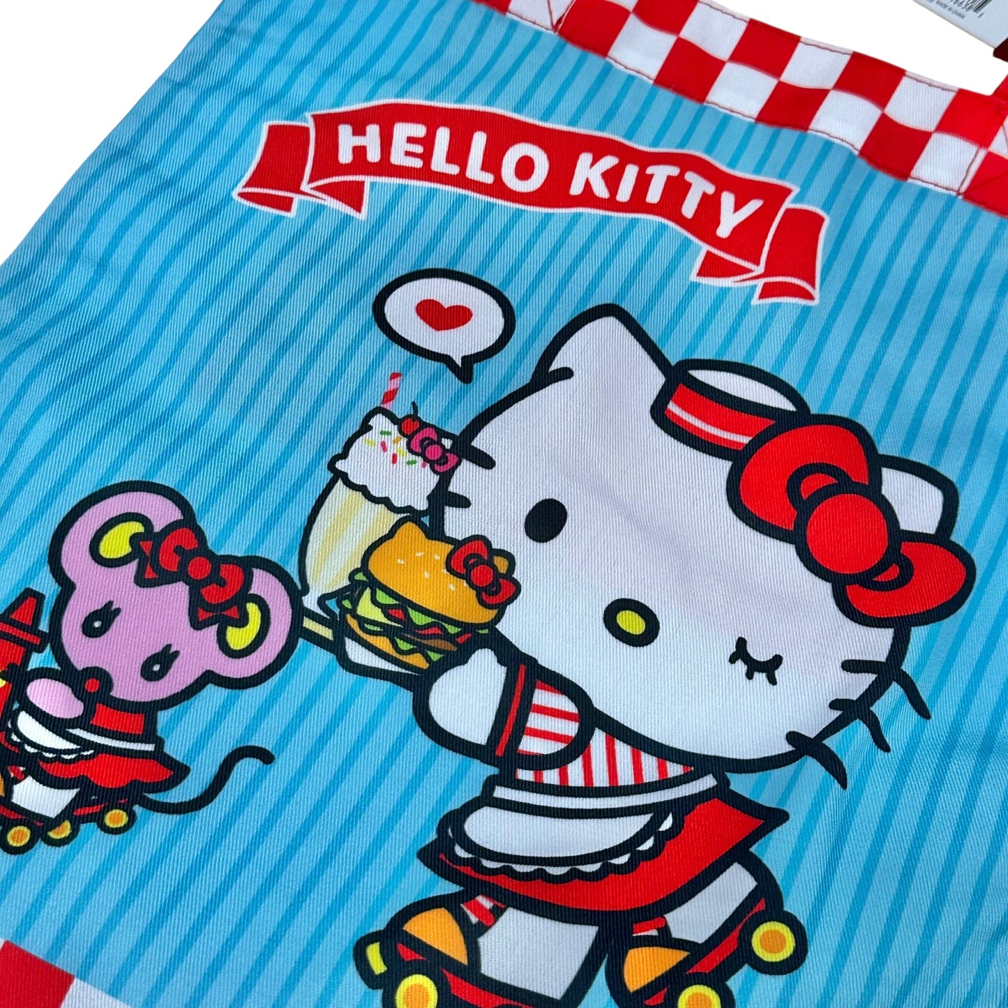 Hello Kitty "Burger Shop" Tote Bag