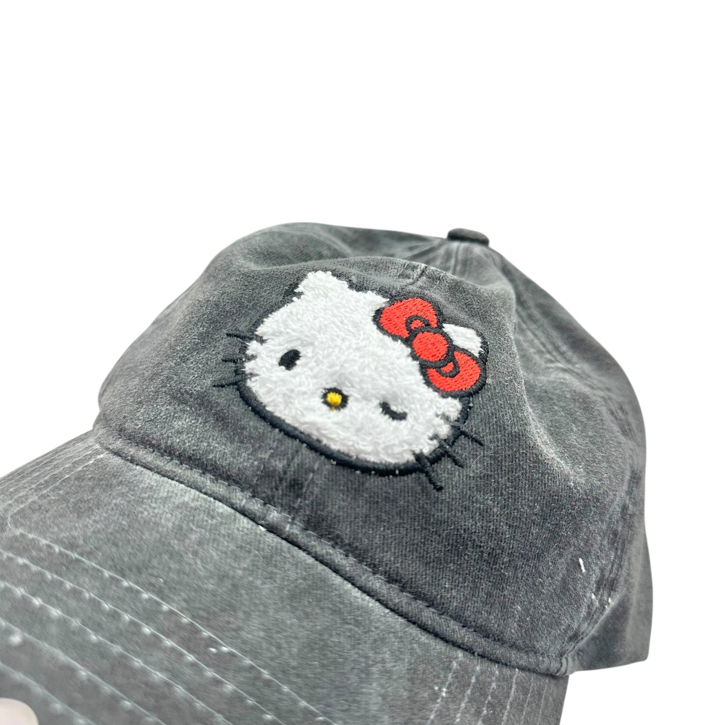 Hello Kitty "Chenille" Patch Pigment Cap (Black)