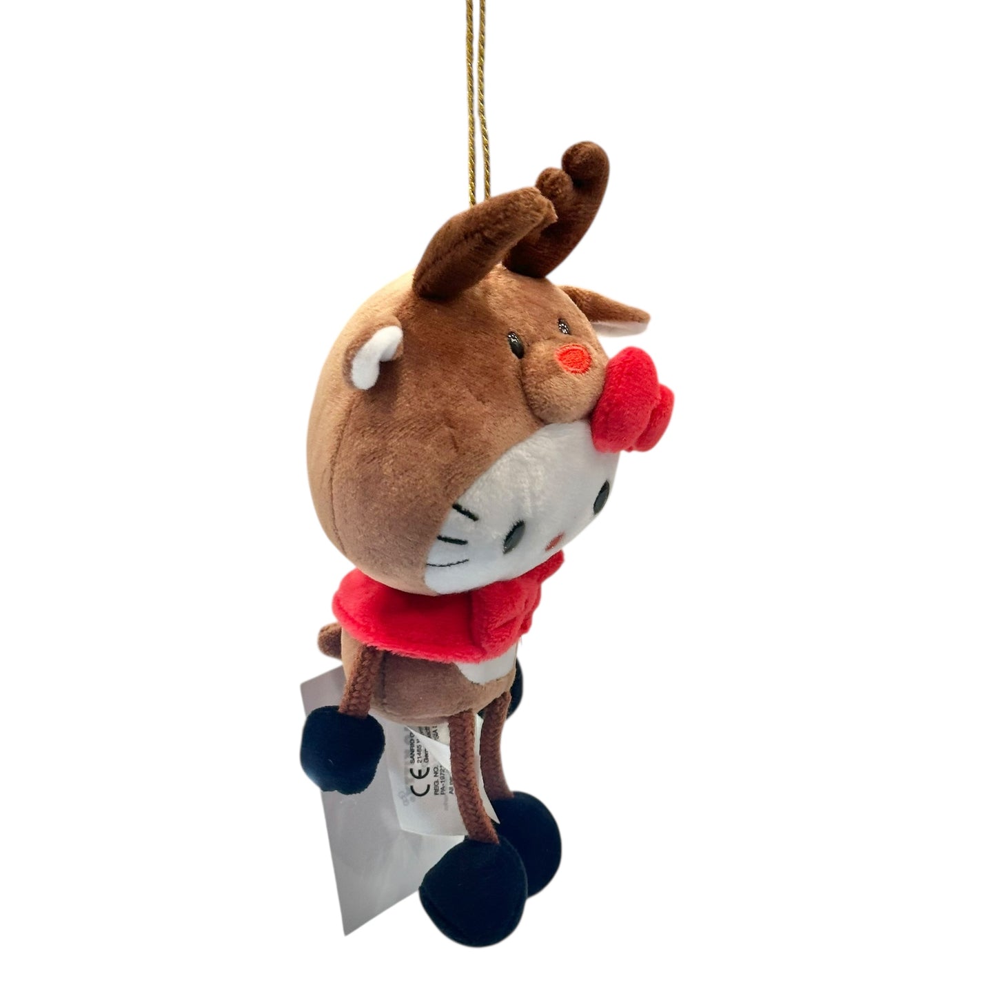 Hello Kitty "Reindeer" Swing Limbs Ornament