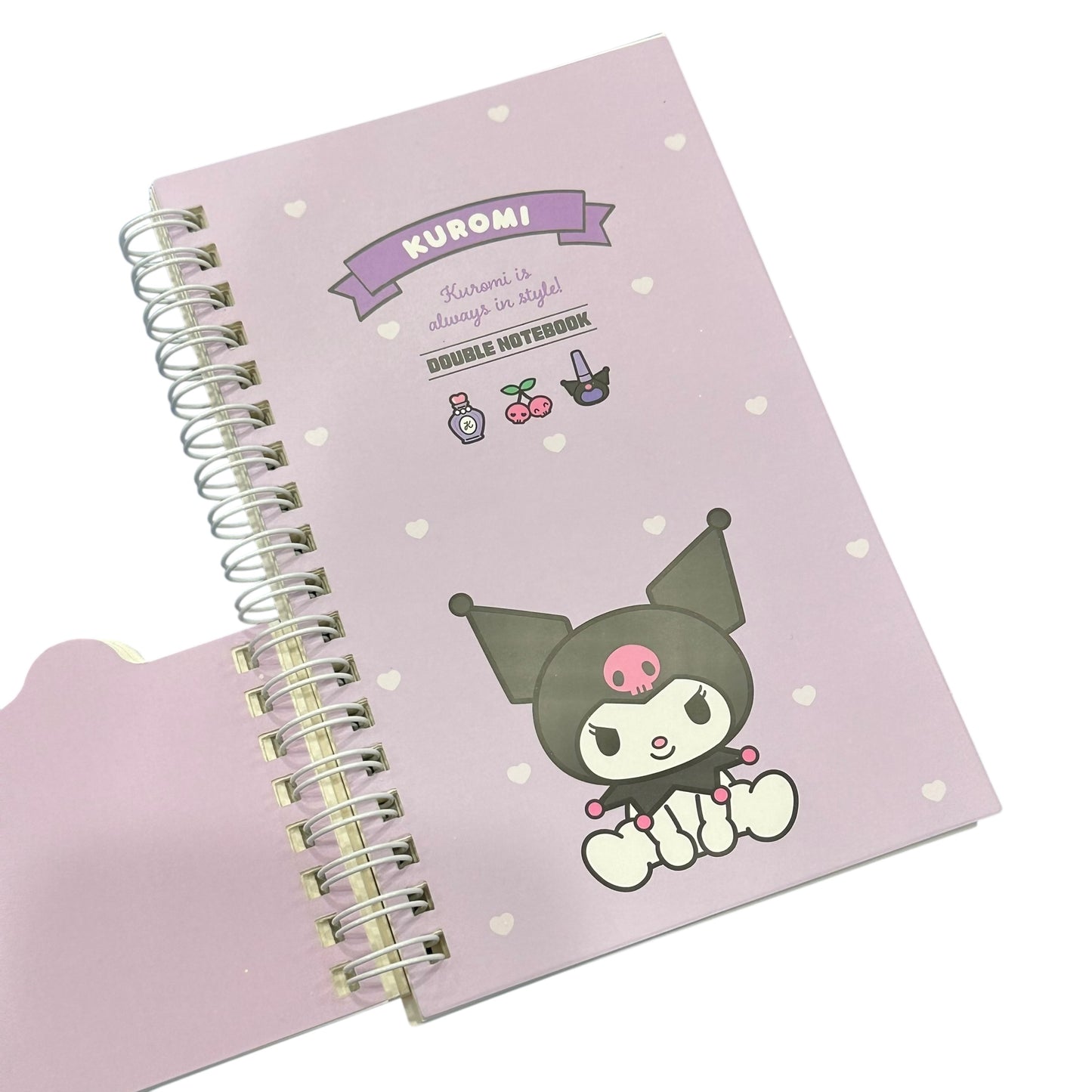 Kuromi Double Notebook