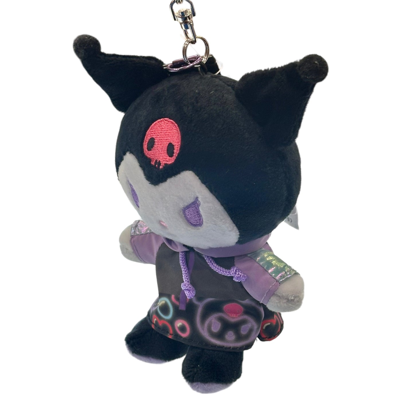 Kuromi "Vivi" Mascot Plush Keychain