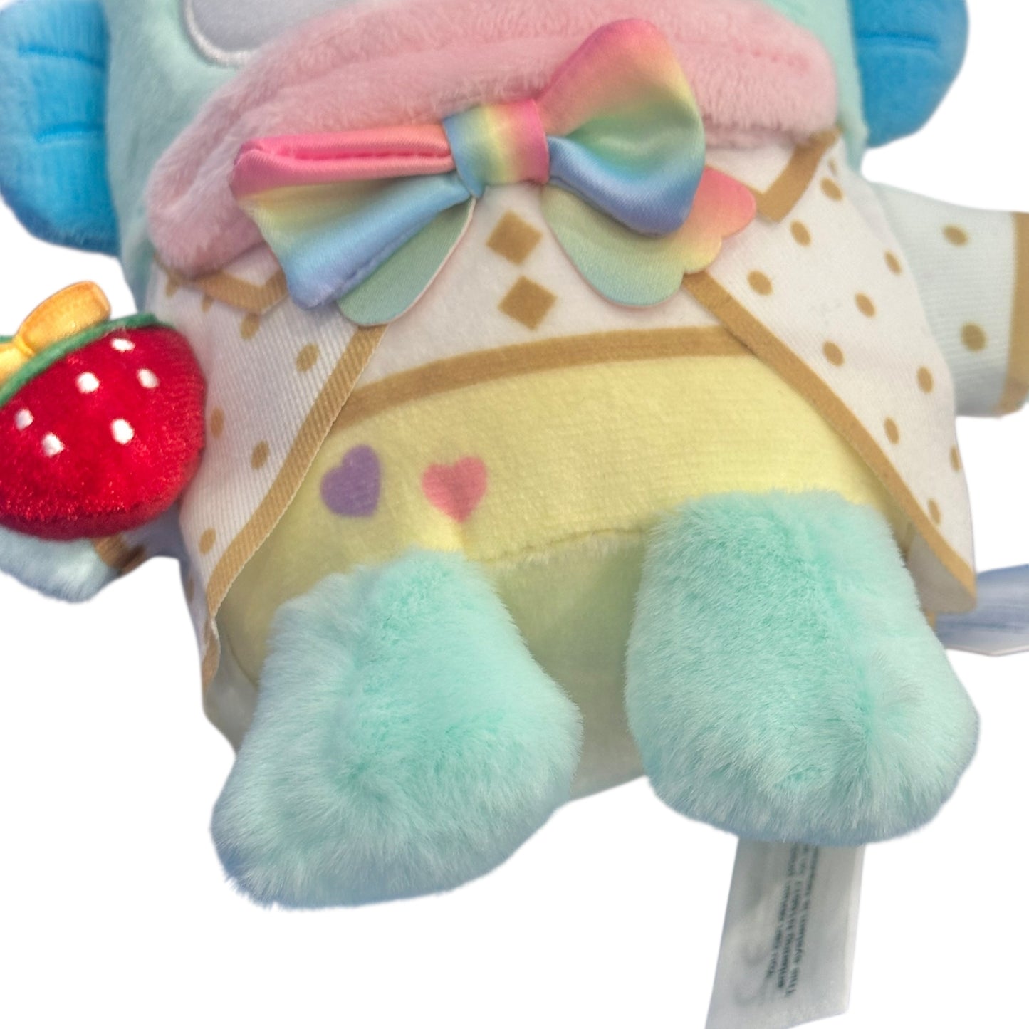 Hangyodon "Strawberry Rainbow" Mascot Clip On