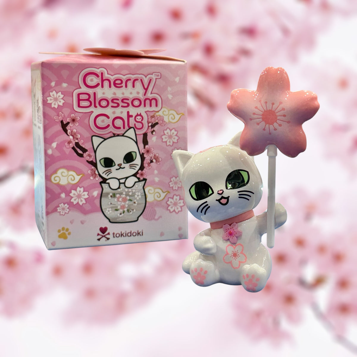 tokidoki "Cherry Blossom" Cats