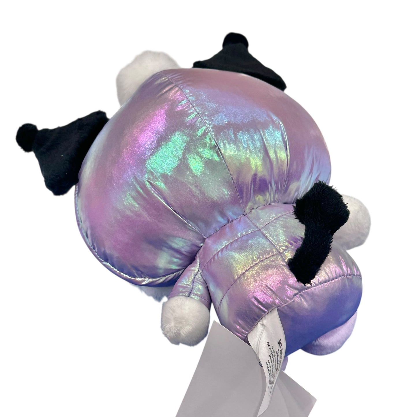 Kuromi "Shiny Hooded Puffer Jacket" 8in Plush