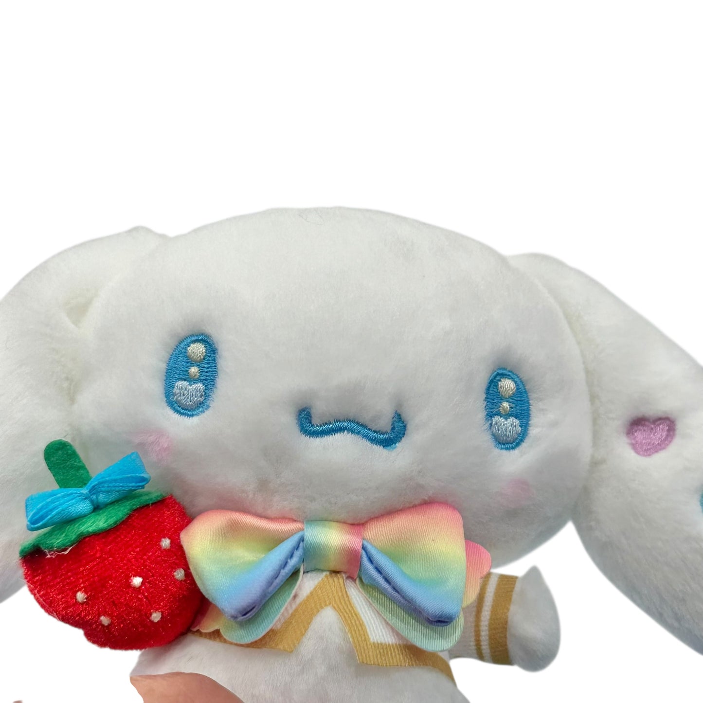 Cinnamoroll "Strawberry Rainbow" Mascot Clip On