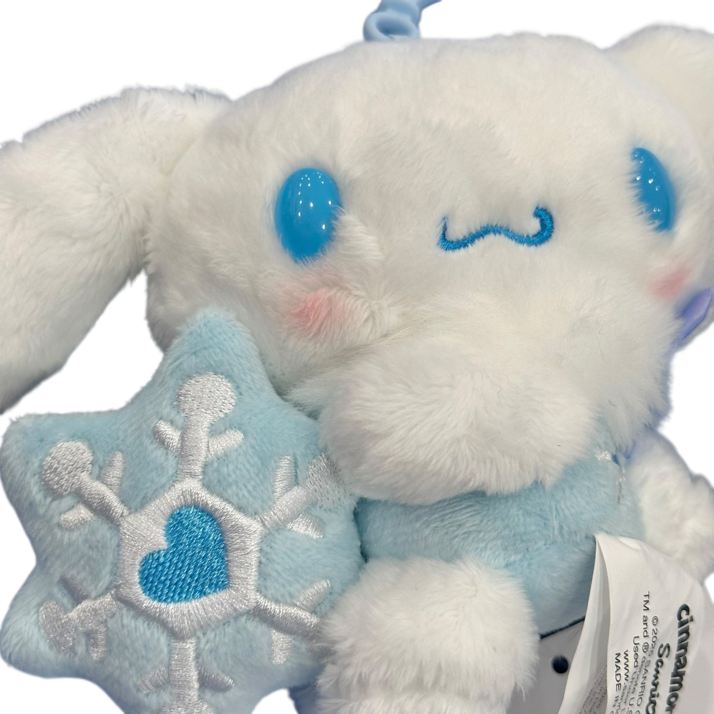 Cinnamoroll "Snow Angel" Mascot Clip On