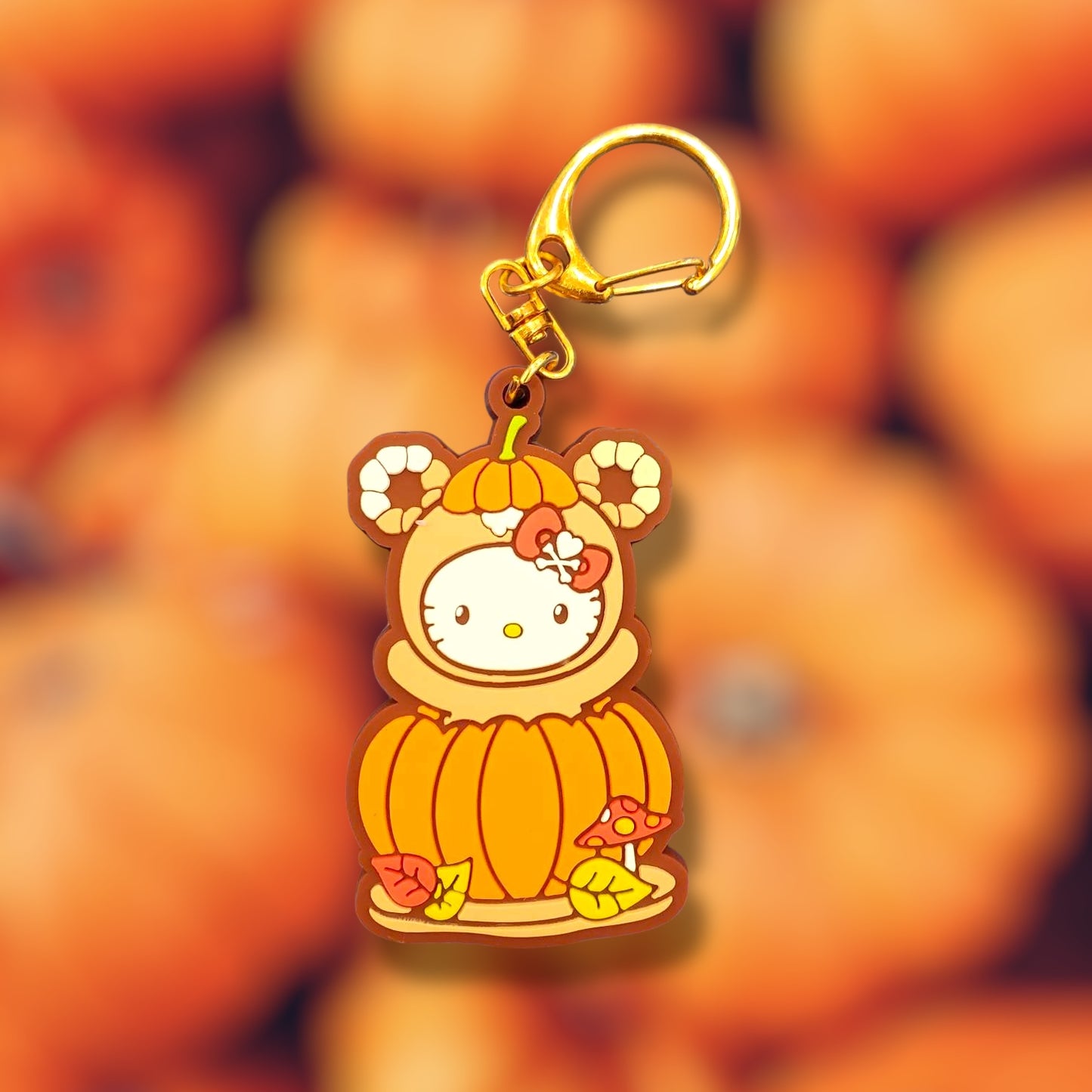 tokidoki x Hello Kitty & Friends "Pumpkin Spice" Blind Box Rubber Keychain