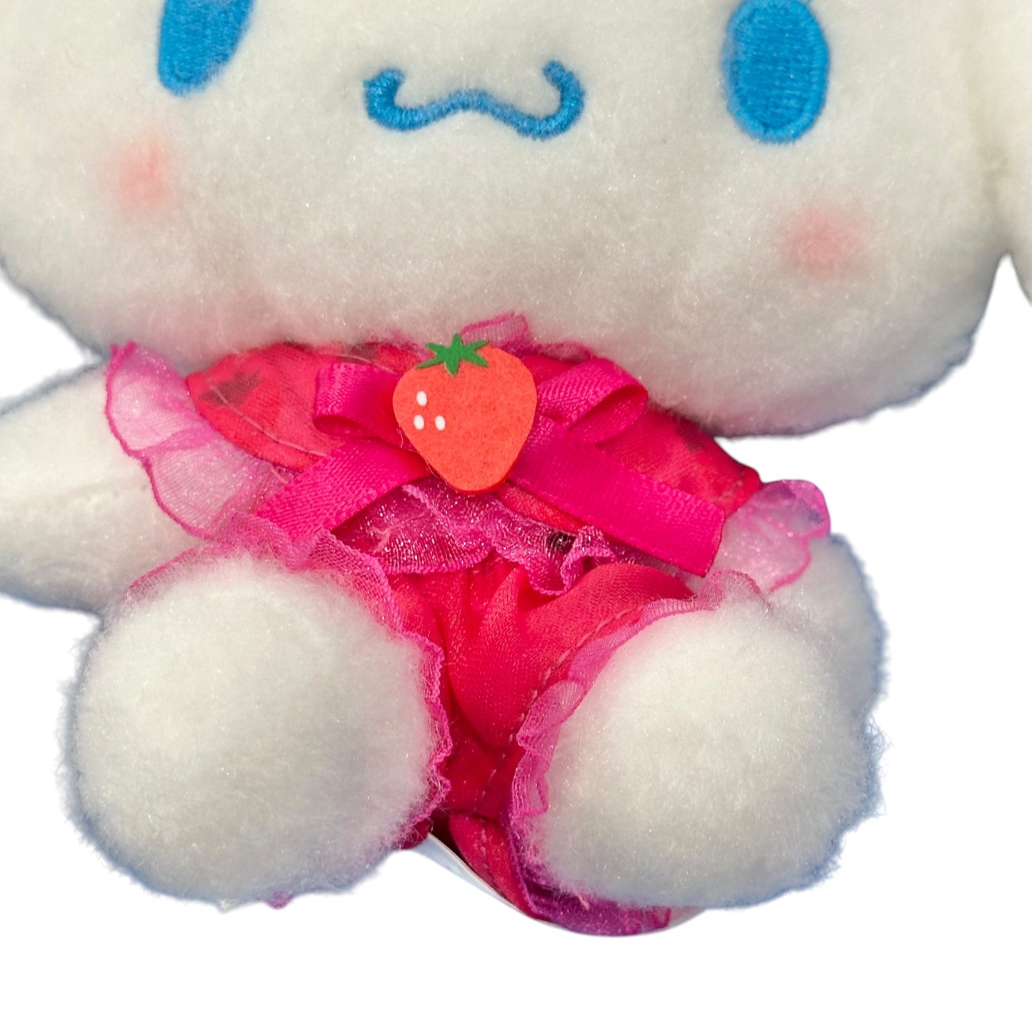 Cinnamoroll "Strawberry Dress" Mascot w/ Ball Chain
