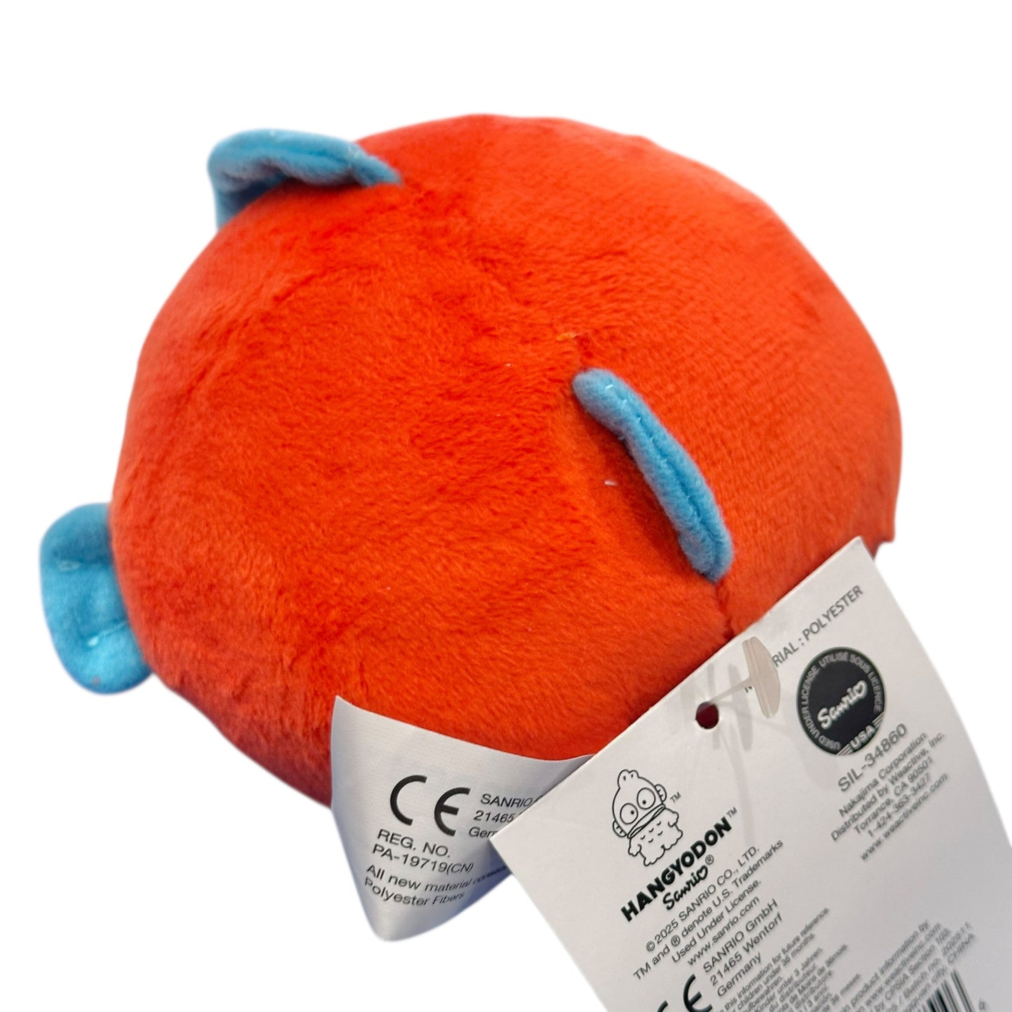 Hangyodon "Daruma" Mascot Clip On