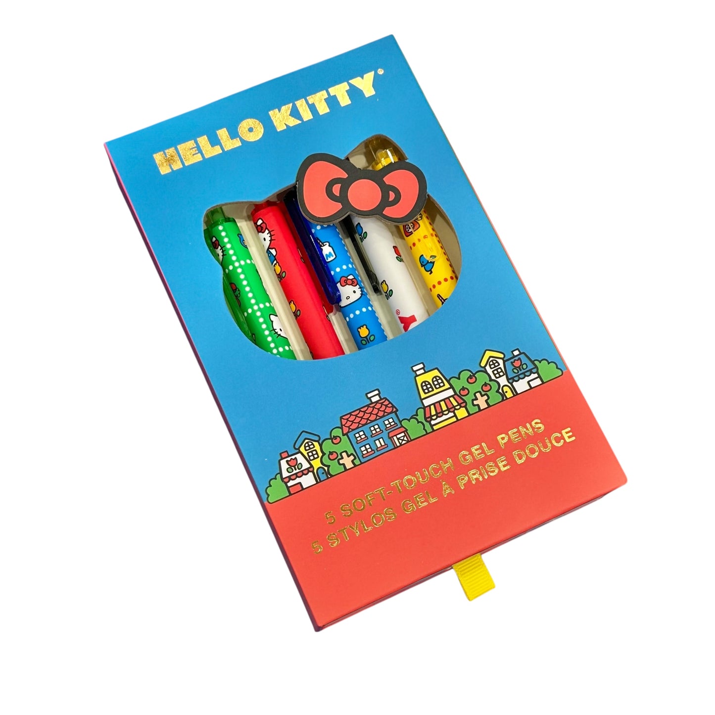 Hello Kitty "Retro" Soft-Touch Gel Pen Set