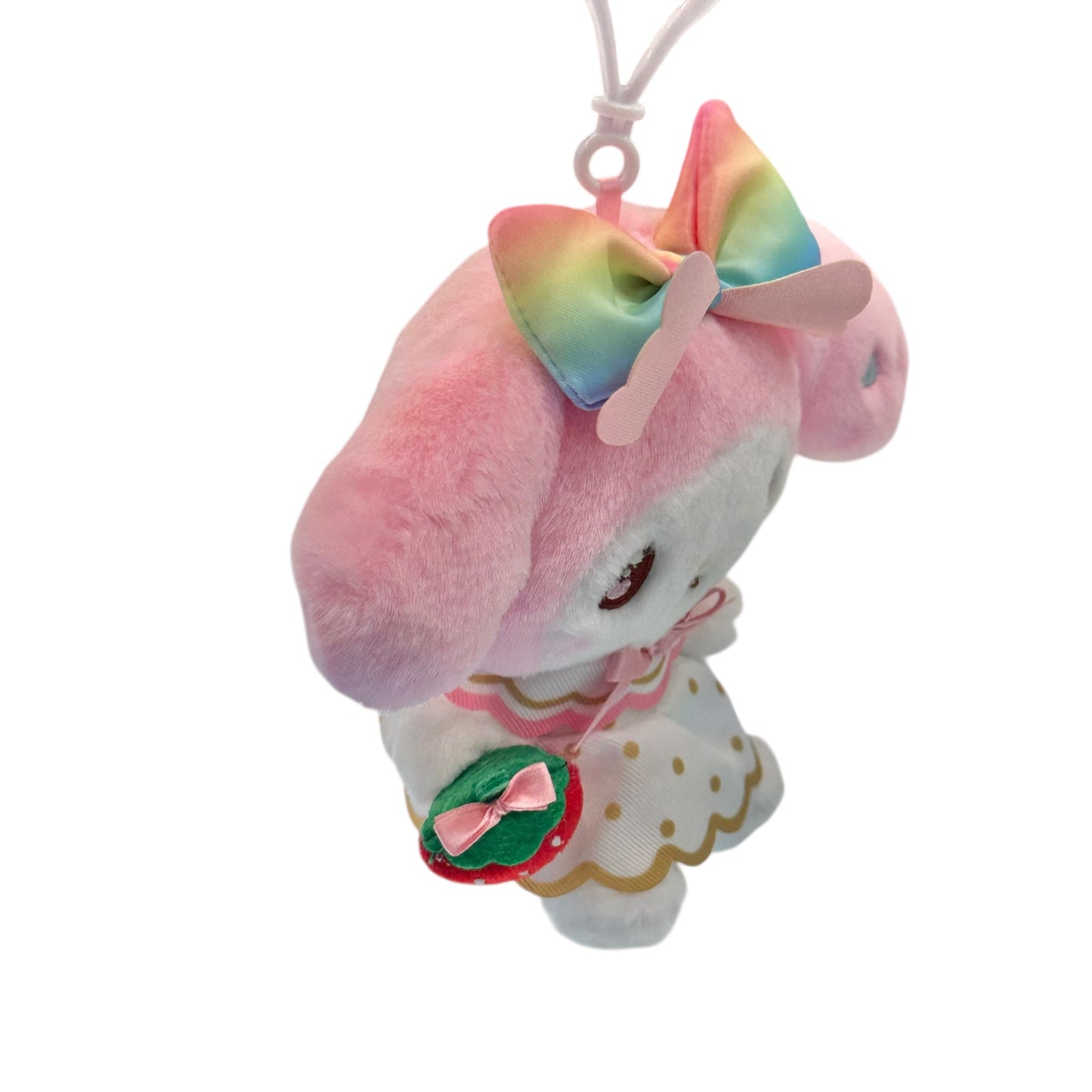 My Melody "Strawberry Rainbow" Mascot Clip On