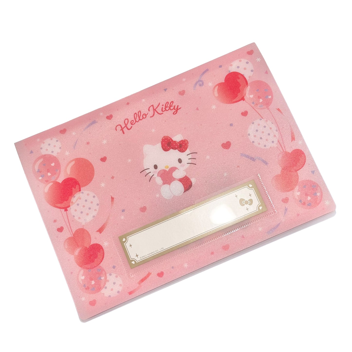 Hello Kitty ID Tickets File Folder