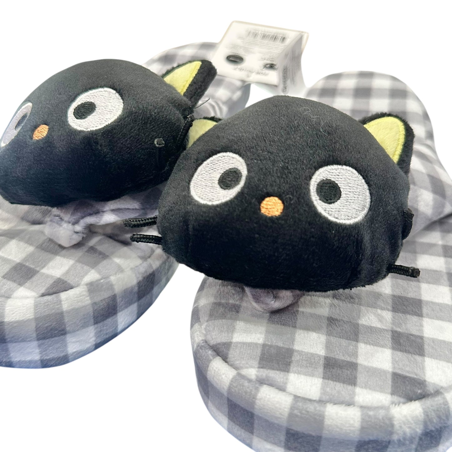 Chococat "Gingham Interior" Bath Slippers