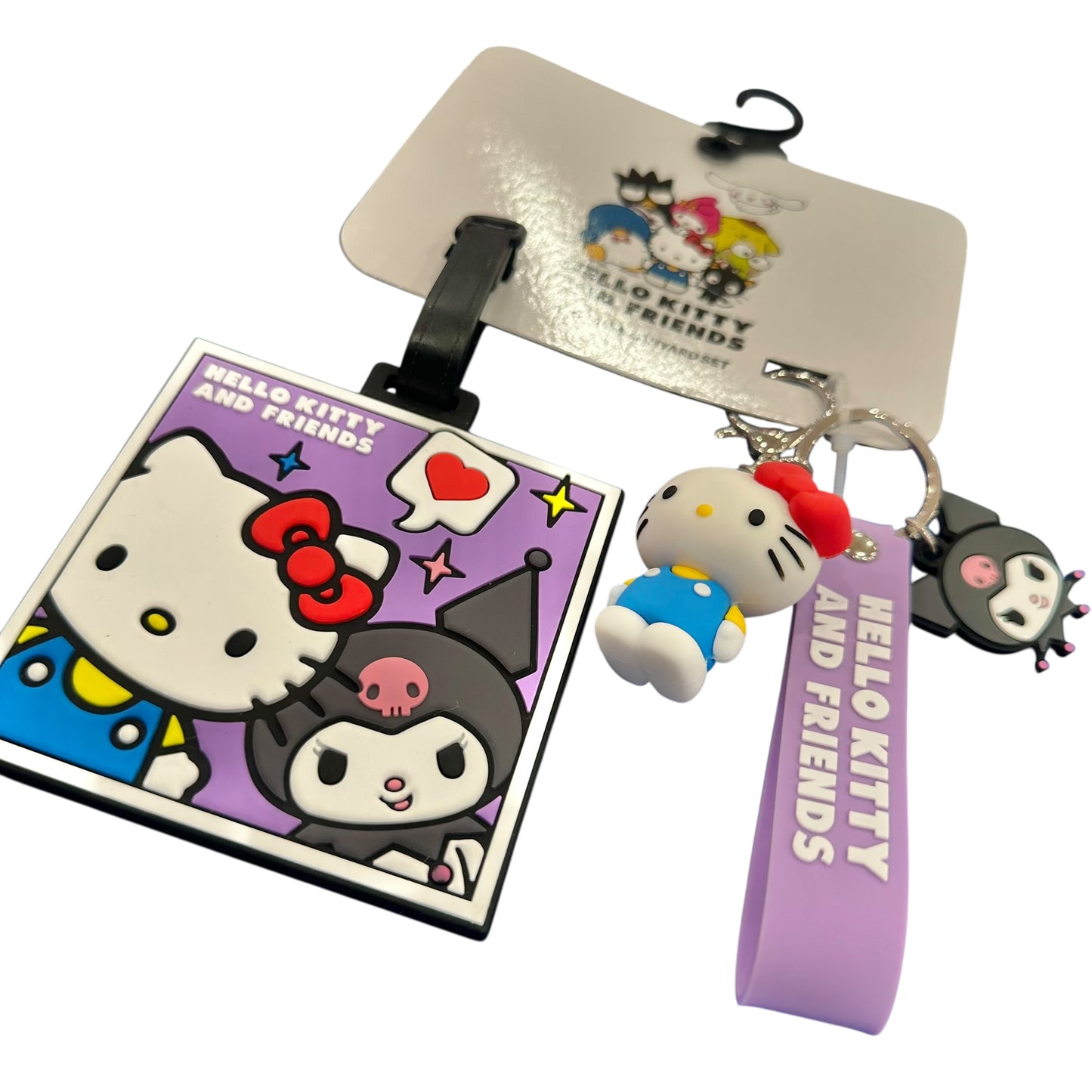 Hello Kitty & Kuromi Luggage Tag