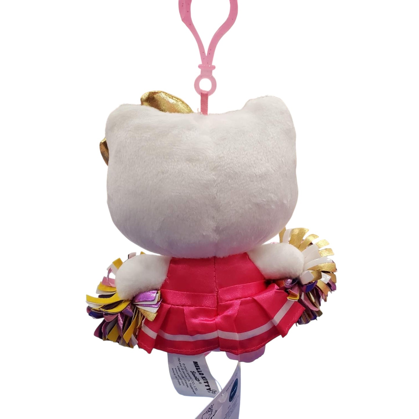Hello Kitty "Cheerleader" Mascot Clip On