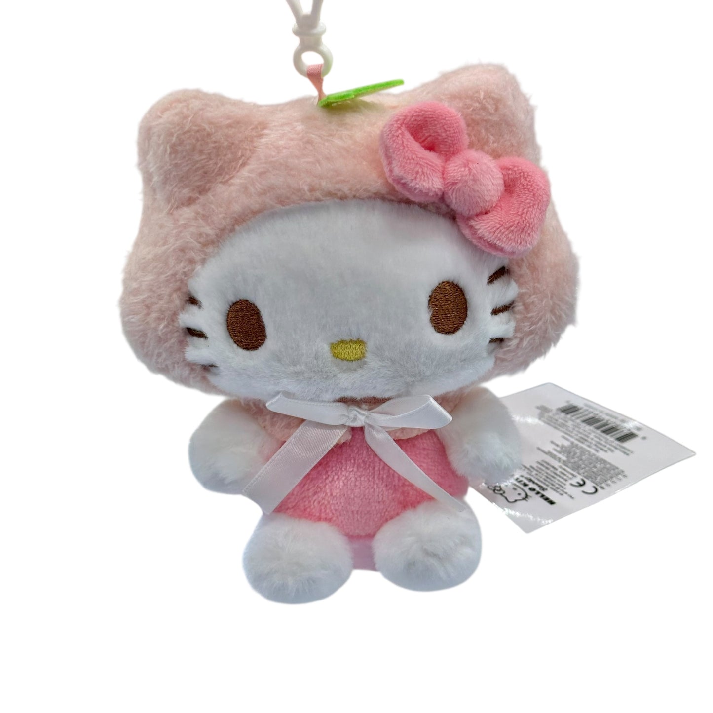 Hello Kitty "Fruit Cape" Mascot Clip On