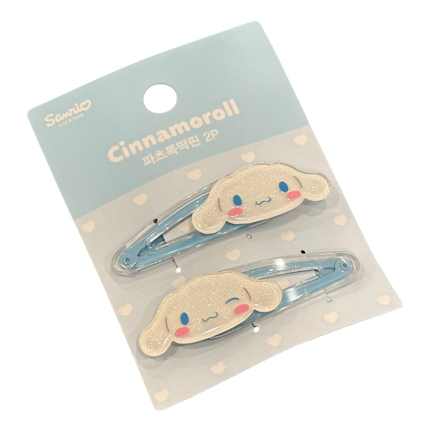 Cinnamoroll Snap Hair Clips w/ Decorative Part
