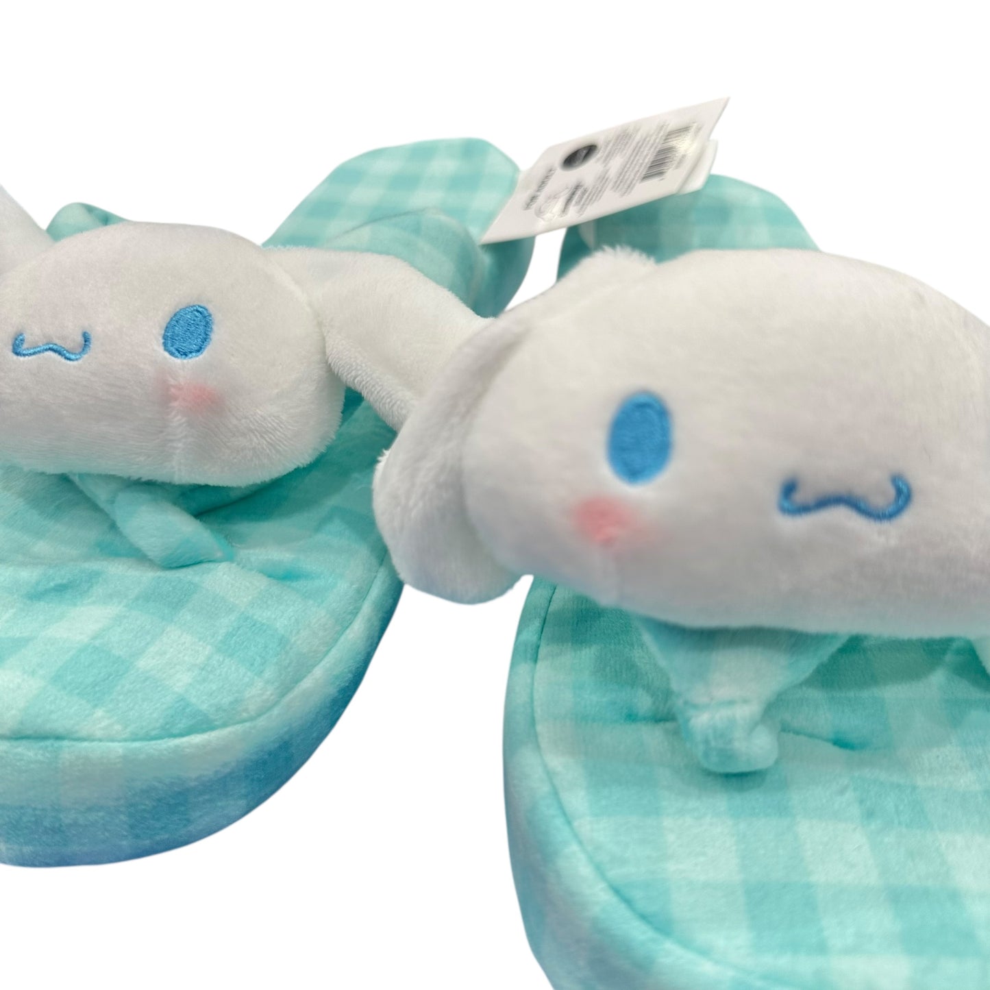 Cinnamoroll "Gingham Interior" Bath Slippers