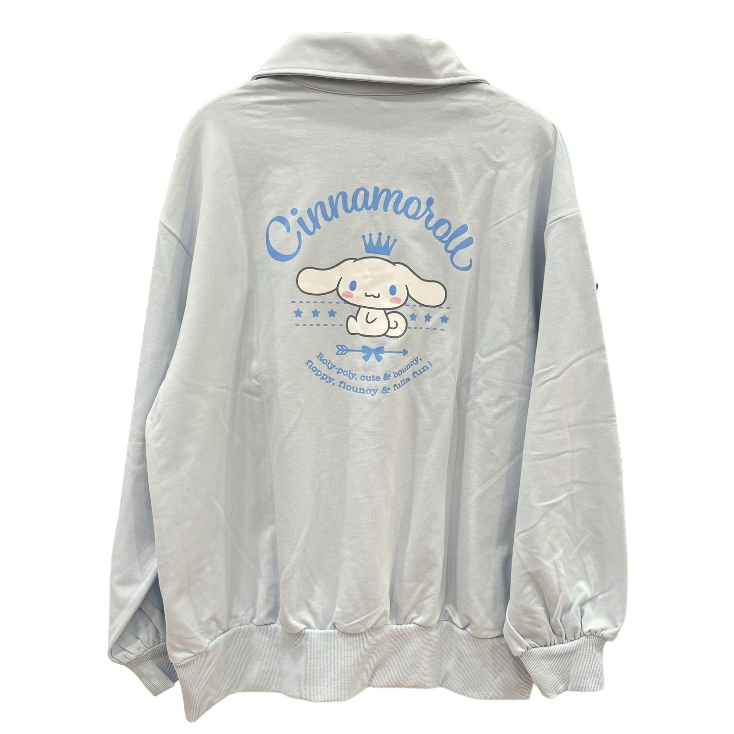 Cinnamoroll Half Zip Up Sweatshirt