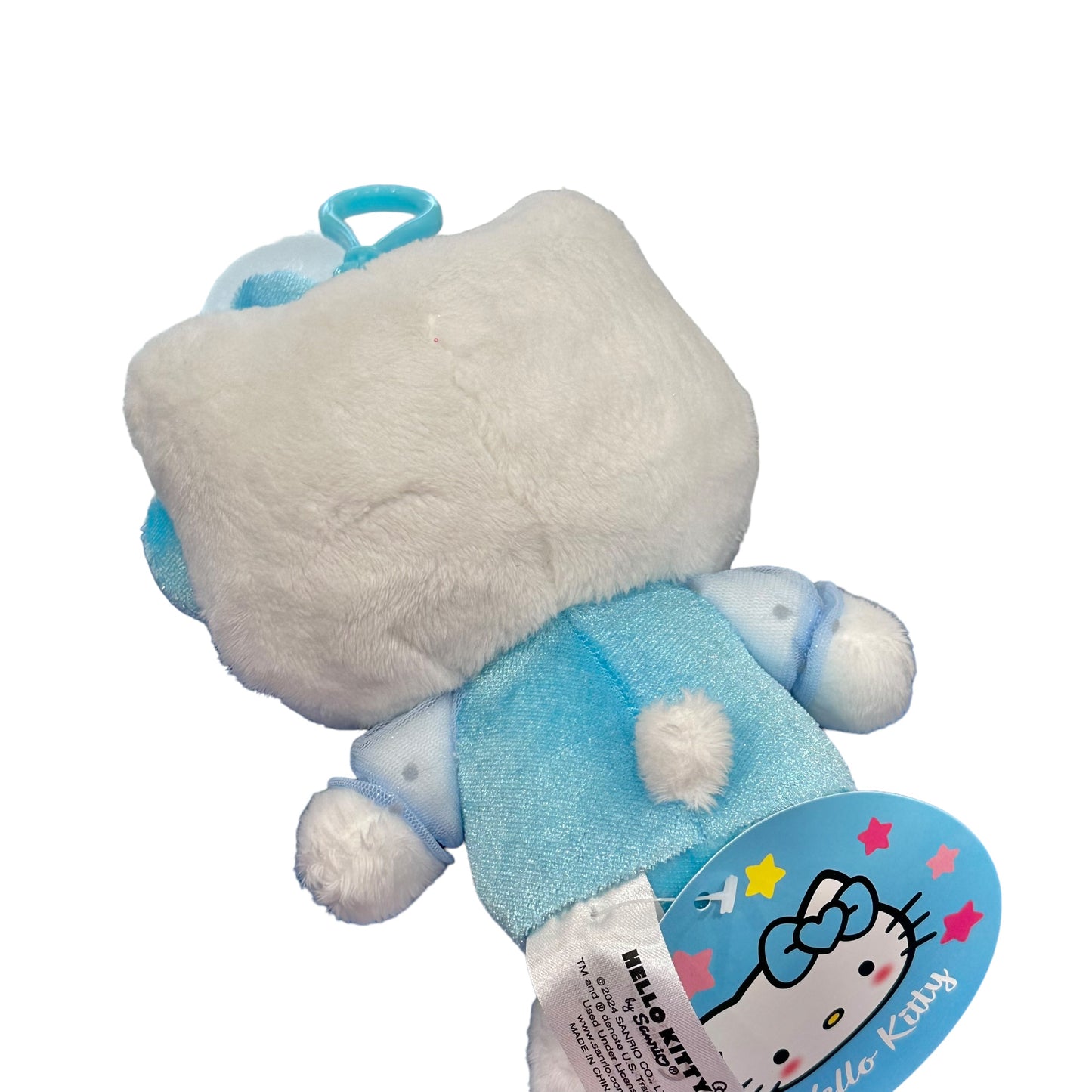 Hello Kitty "Yes, Me Too" Message Mascot Clip On Plush