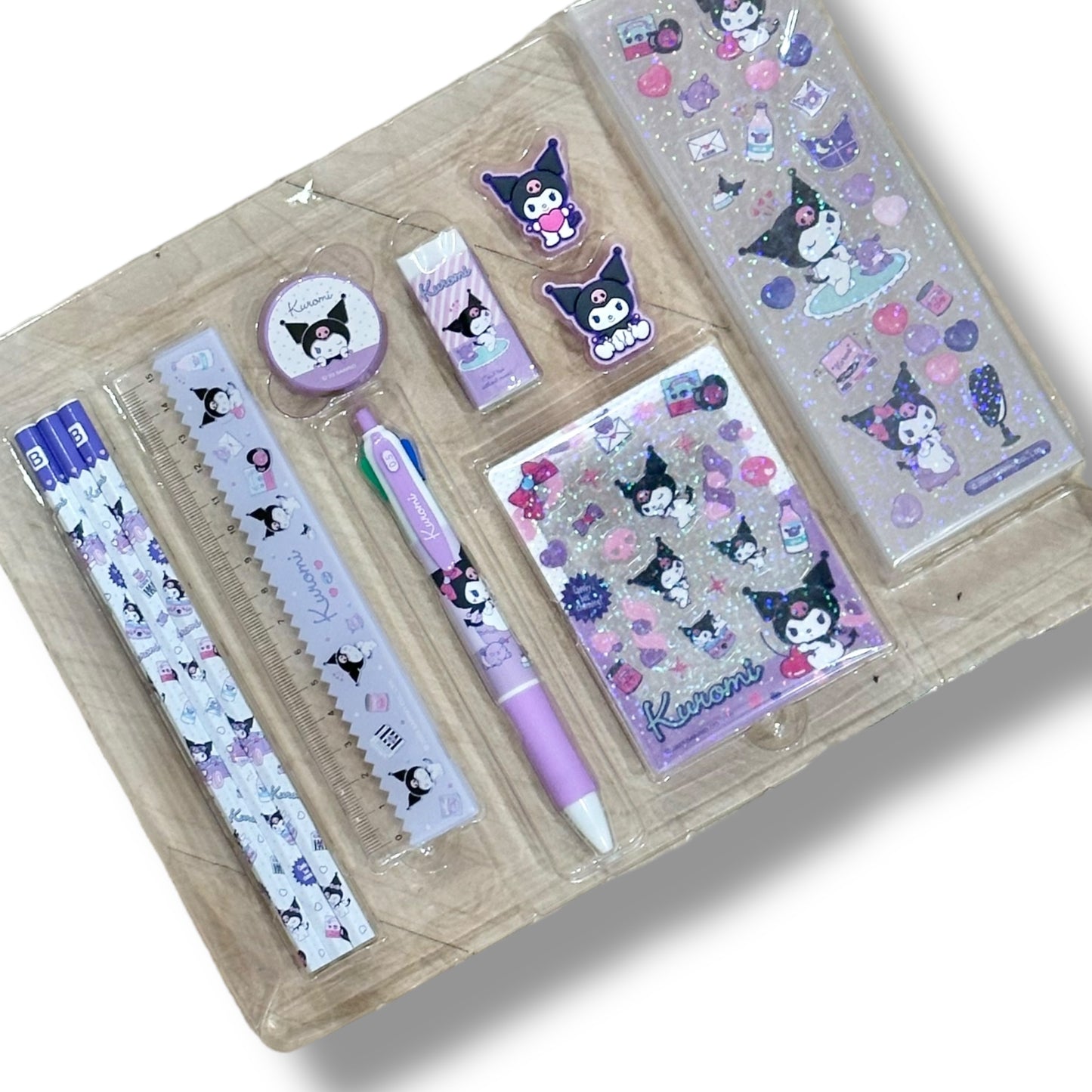 Kuromi Decoration Stationery Set