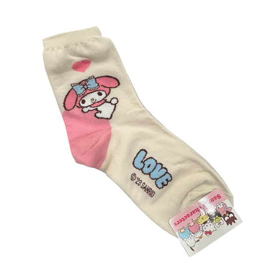 My Melody "Big Heart" Socks