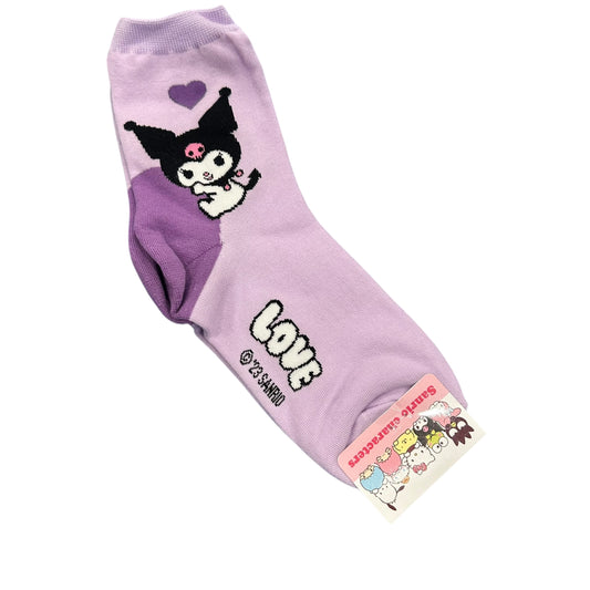 Kuromi "Big Heart" Socks