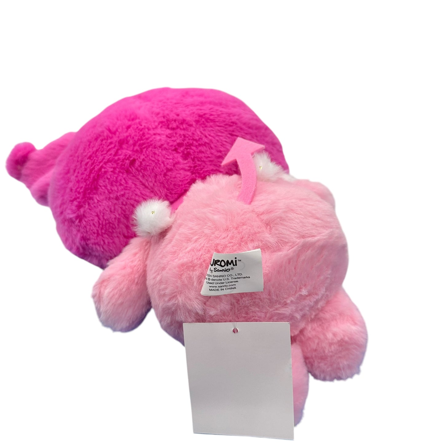 Kuromi "Fluffy Pink" 11in Plush