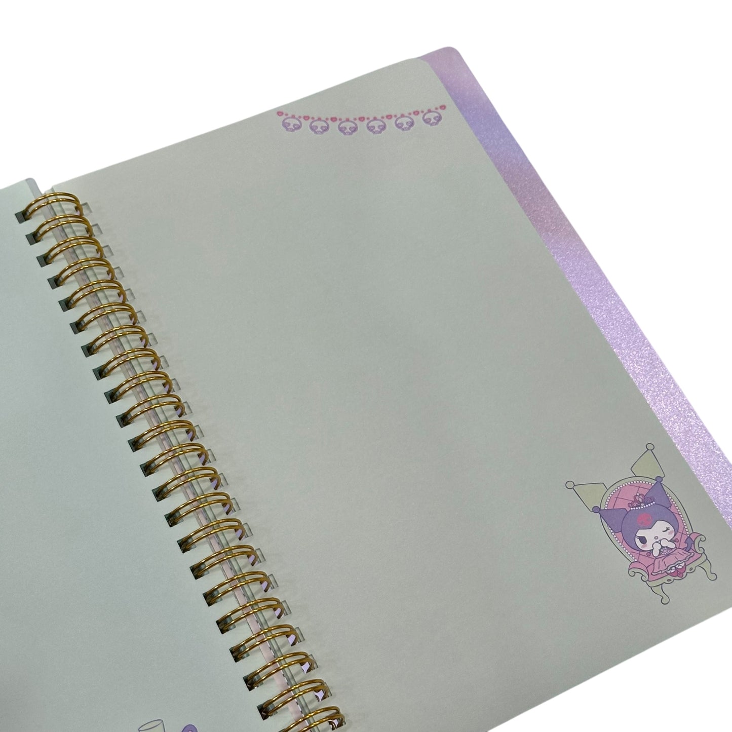 Kuromi Bling Bling 4-Tab Index Notebook