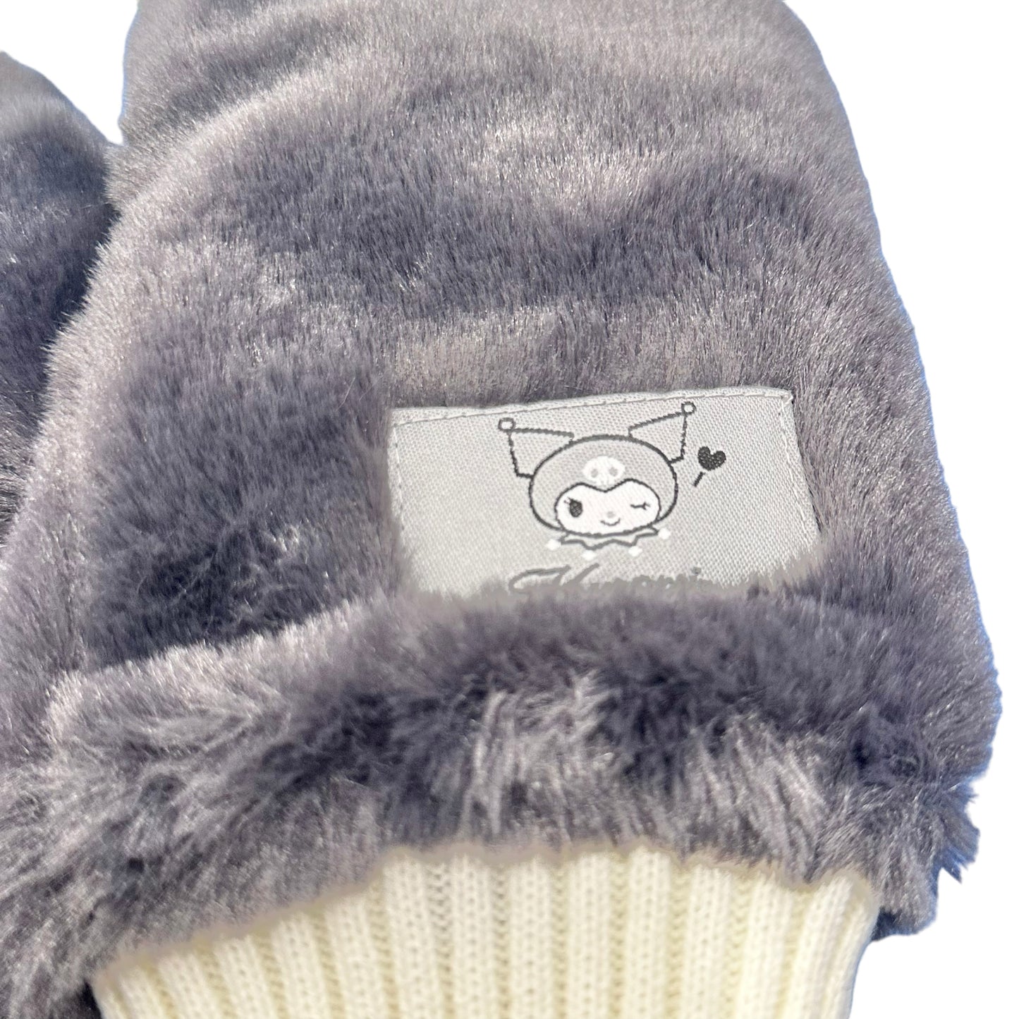 Kuromi "Fur" Mittens
